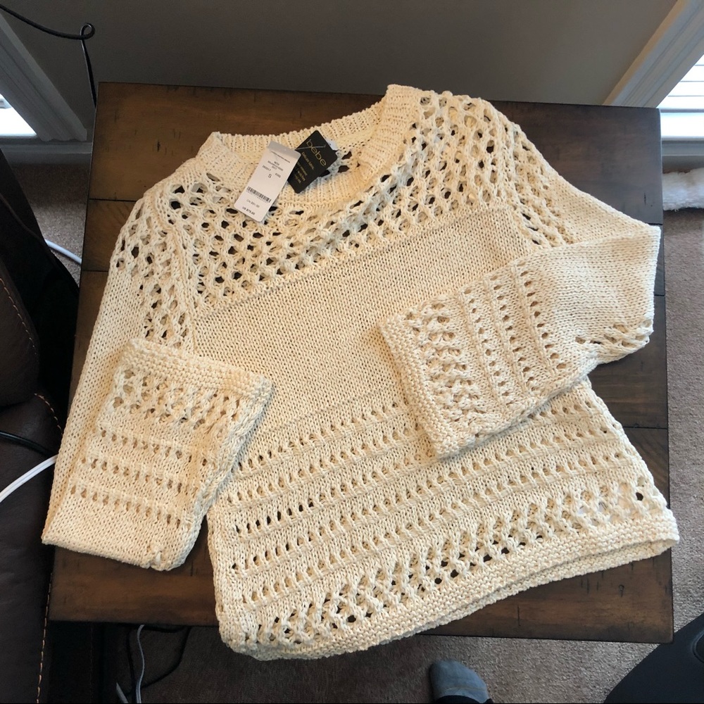 Brand new cute bebe sweater